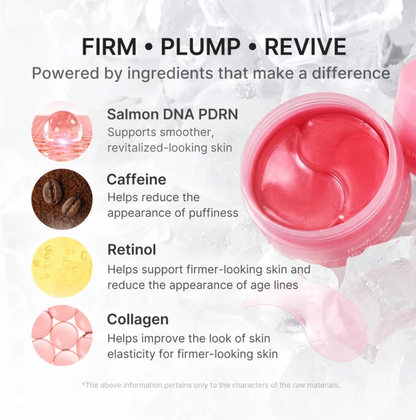 Medifube Korean PDRN Collagen Under Eye Patches